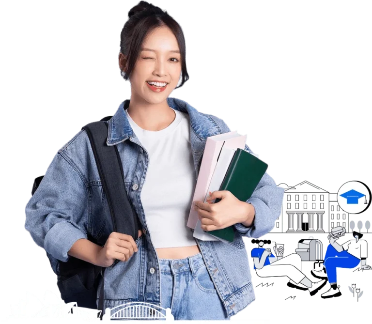 International student exploring study options in Australia